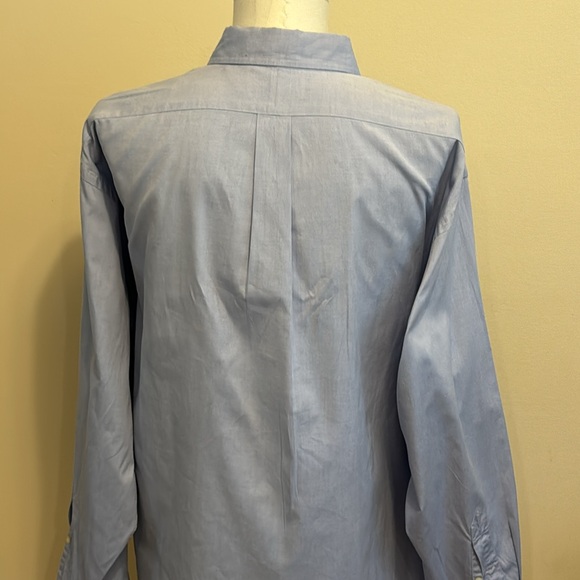 Ralph Lauren Blue 18 - 35 Yarmouth Long Sleeve Button-Down Shirt - Picture 2 of 5